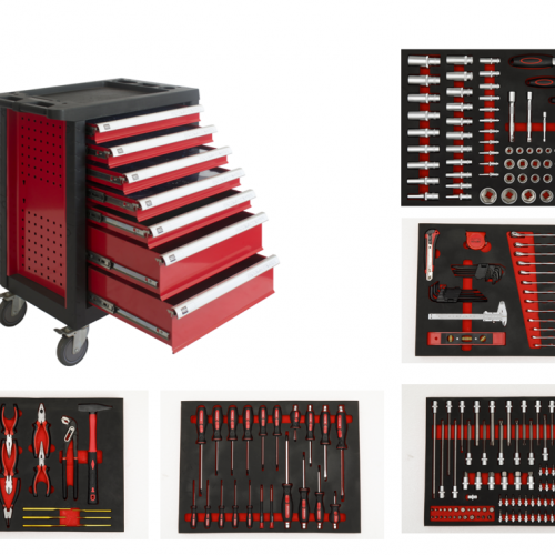 Tool Cabinets with Tool sets  253PCS
